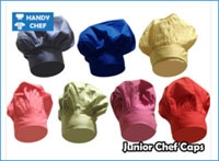 Junior Chef Bakery Caps