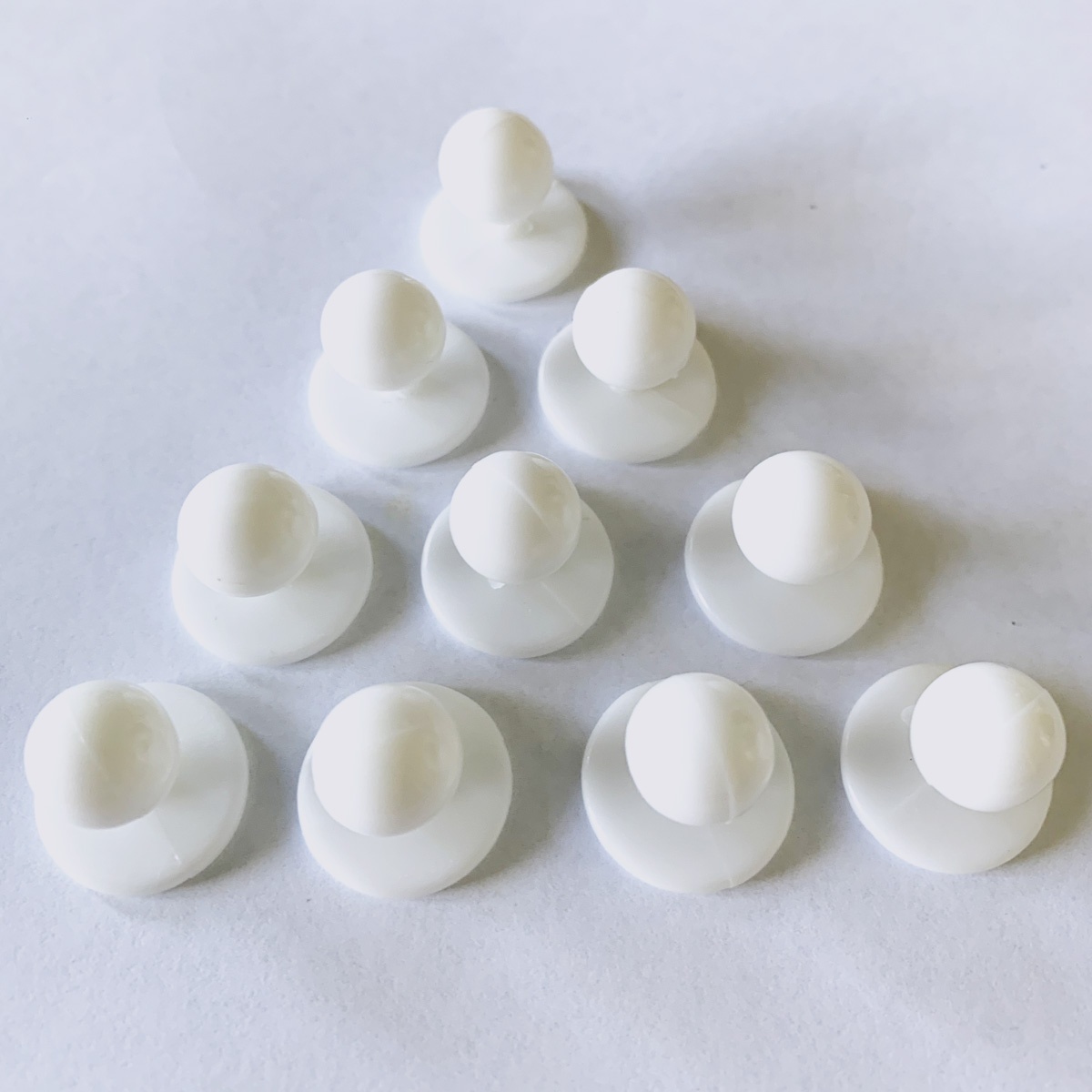 White Chef Jacket Buttons