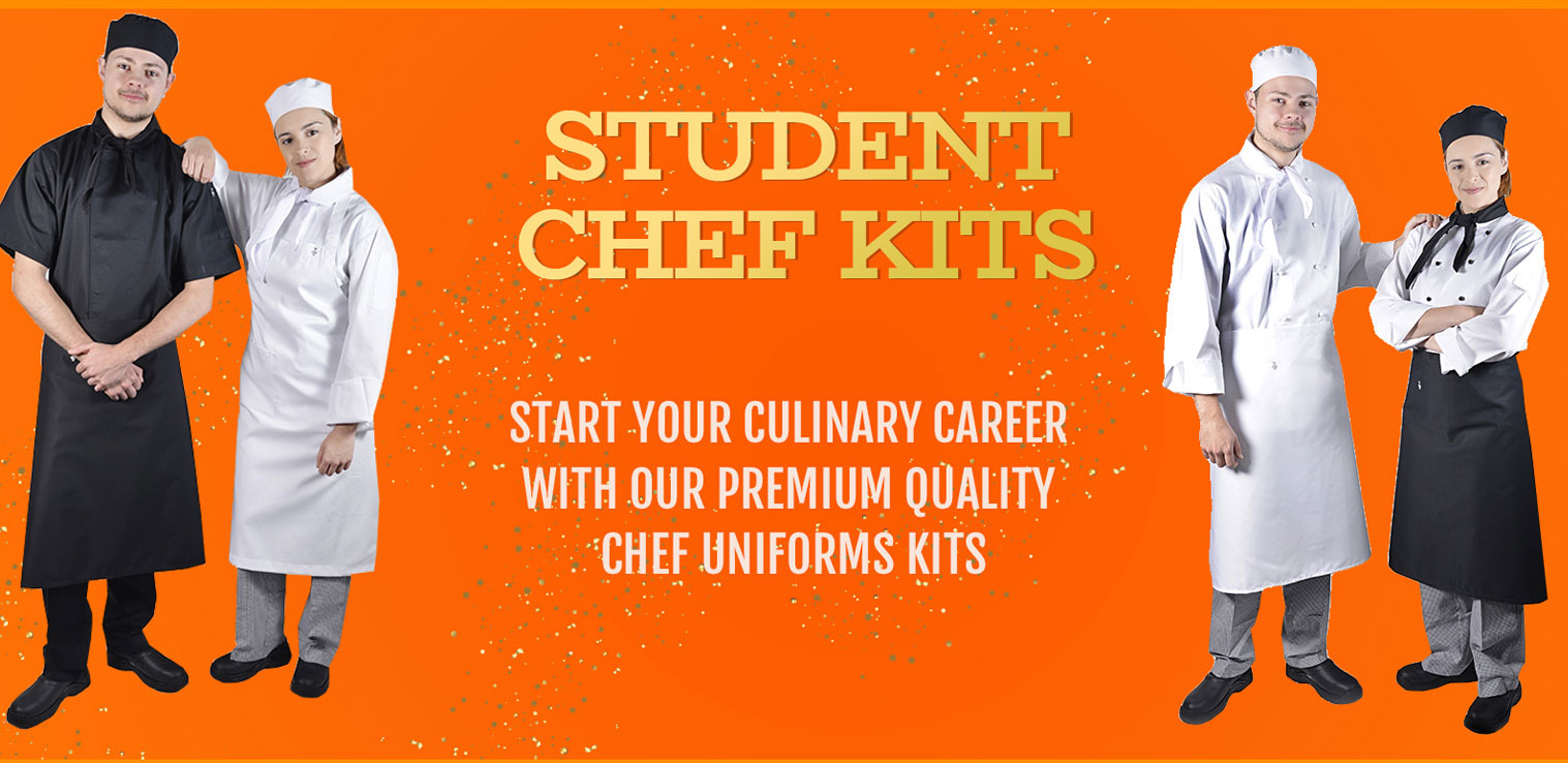 professional chef quality jackets, caps and pants that impress