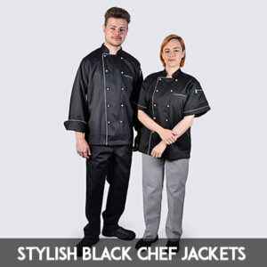 Executive Black Chef Jackets
