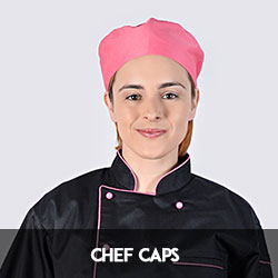 chef caps coloured