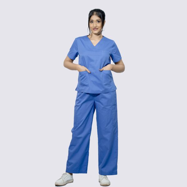 Nursing and Medical Scrub pants - Sky Blue
