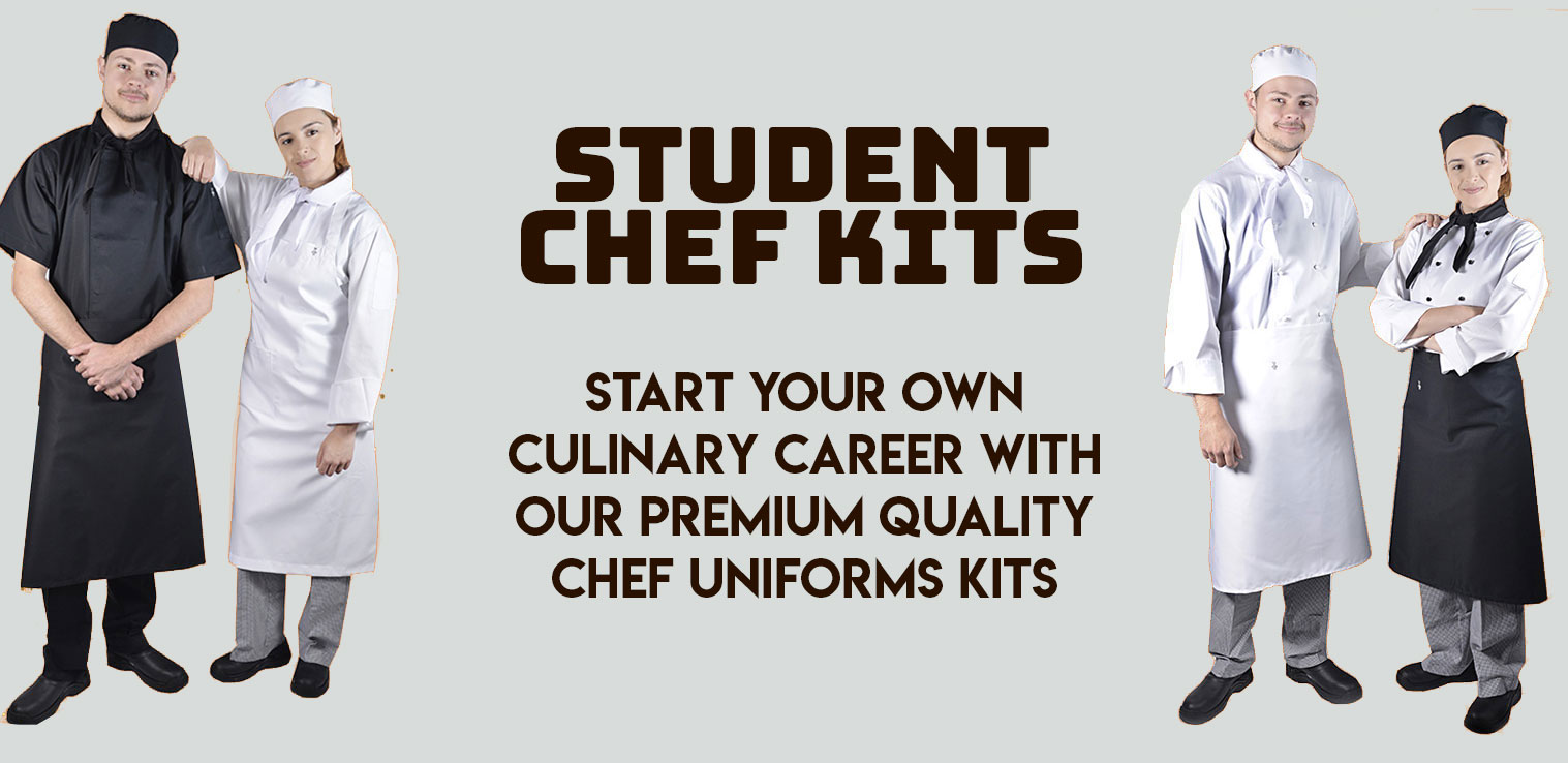 professional chef quality jackets, caps and pants that impress