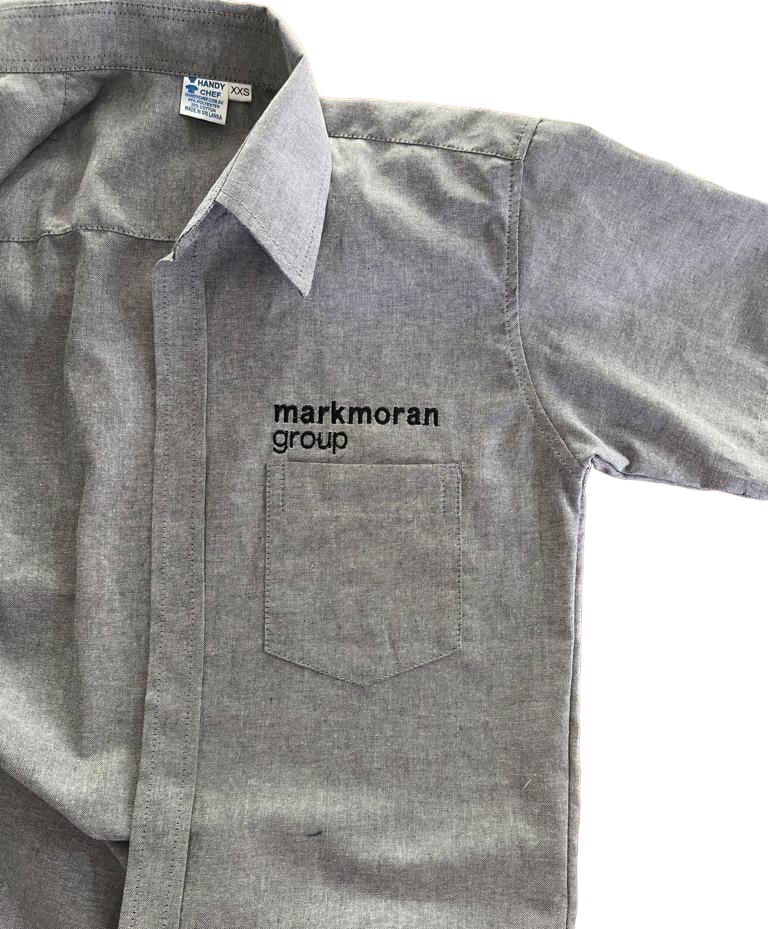Embroidered chef shirts